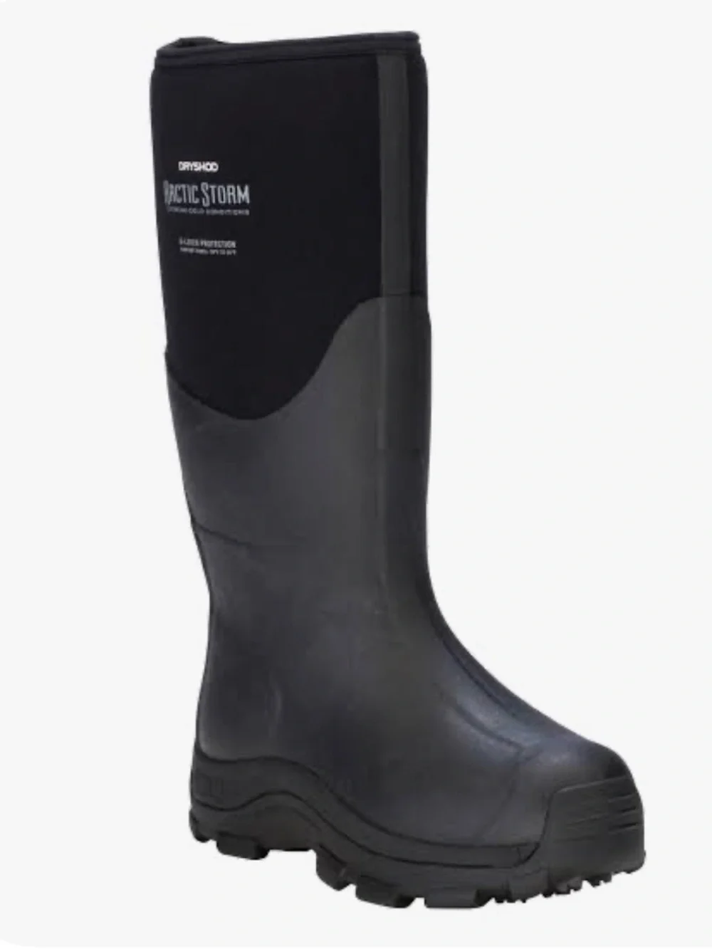 NWT - DRYSHOD ARTIC STORM Extreme Cold Winter Black Insulated Waterproof Boot